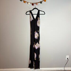 Vtg 1995 Laundry by Shelli Segal floral 90s maxi dress